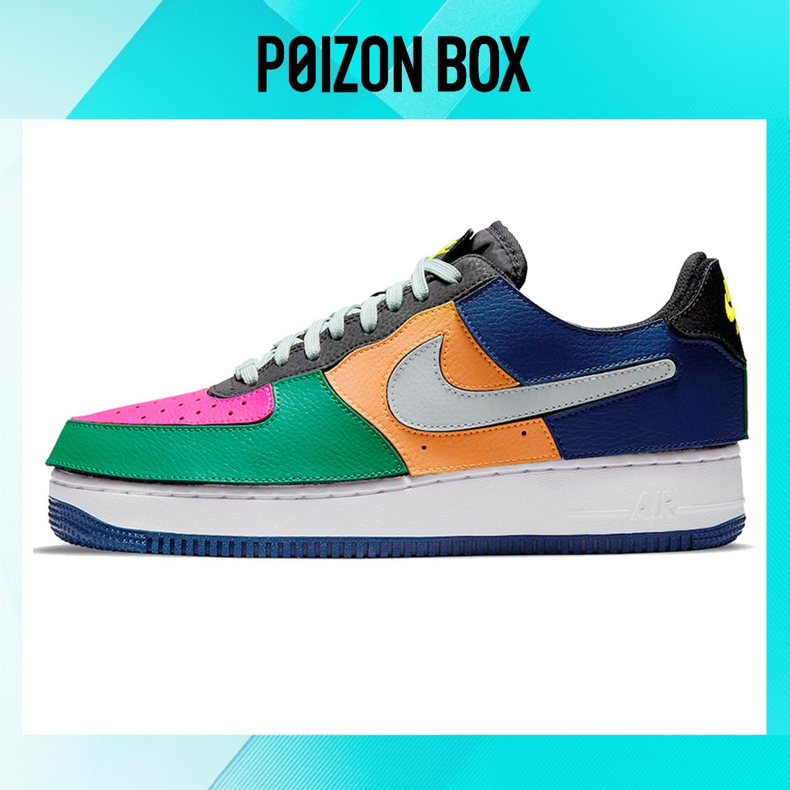 

кроссовки Nike Air Force 1/1 Unisex Skate Shoes Black Multi-Color DB2576-001