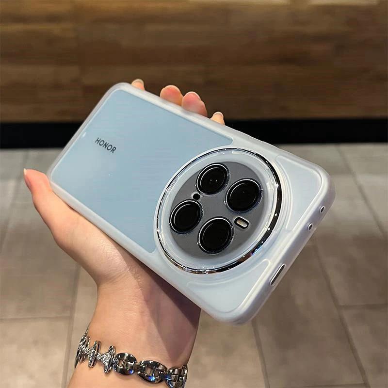 Für Honor Magic 7 8 Pro Magic7 Lite Transparente Kameraobjektivfolie Silikonhülle für Honor Magic 7 6Lite 5pro X9C X7C Weiche Hülle