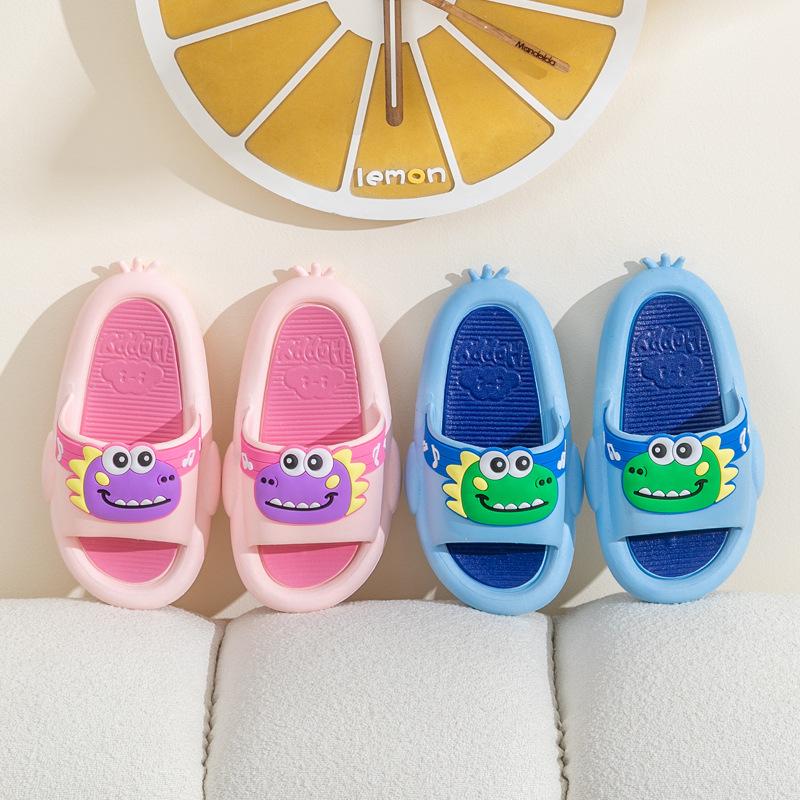 Kindergarten Children's Dinosaur Slippers Boys' Summer Home Indoor Wear Non-slip Children's Slippers Women