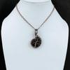 Tree Of Life Ammonite Fossil Gemstone Pendant Copper Wire Wrapped Pendant Rainbow Moonstone Pendant Designer Copper Jewelry Handmade Pendant