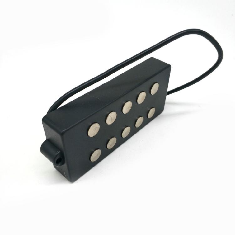 Electric Bass Pickup Mini 5 Strings Bass Neck Bridge Pickups with Mounting Screw