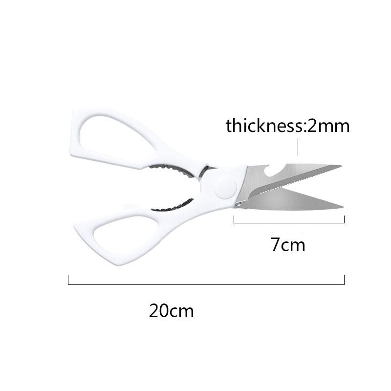 

Кухонные ножницы, бытовые портновские ножницы, ножницы для резки бумаги из нержавеющей стали, ножницы для мышц, толщина 2 мм