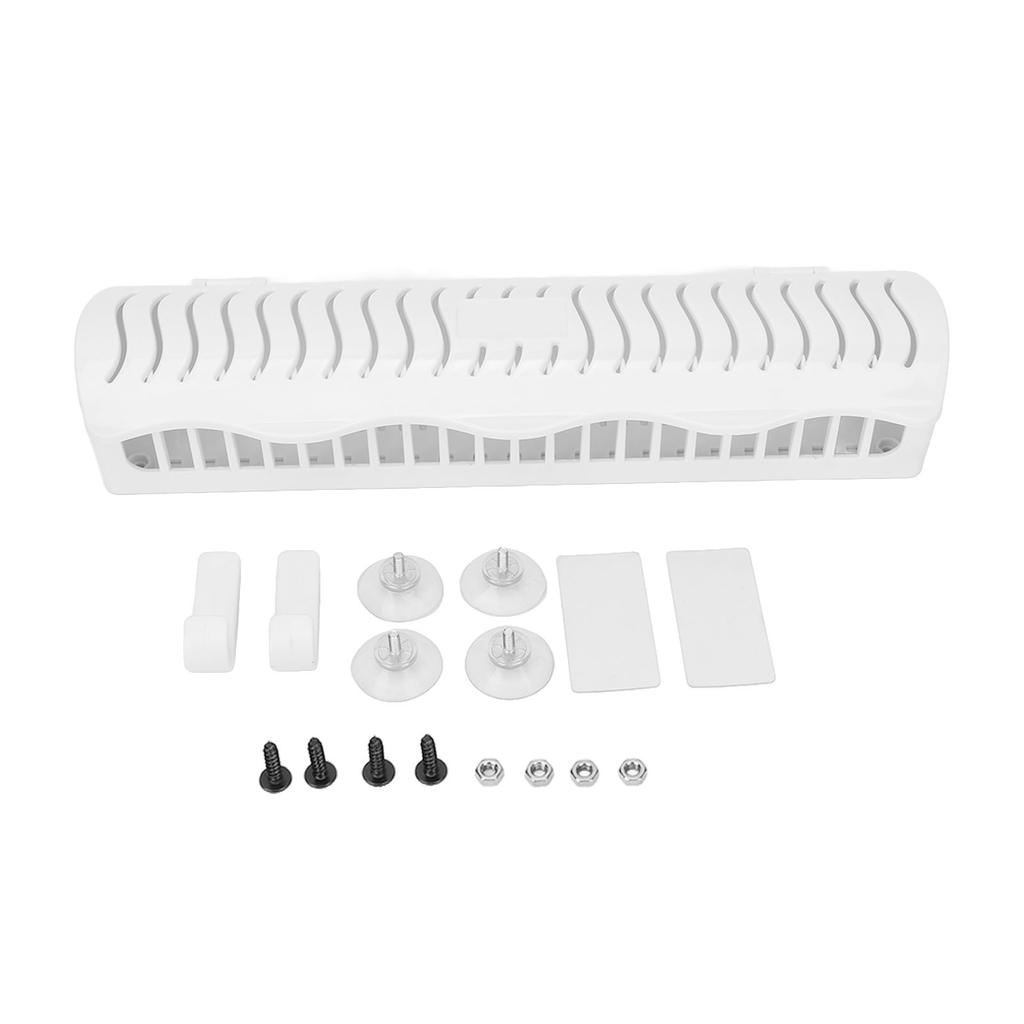 Hair Wig Hanging Rack Hair Styles Colors Display Hair Extension Holder for Door Wall White