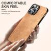 For Iphone 13 Pro Max Lambskin Leather Case For Iphone 14 13 12 11 Pro Max Xr Xs X 14pro Soft Silicone Shockproof Phone Cover