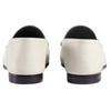 Horsebit Loafer Leather White Women's 414998 DLC00 9022