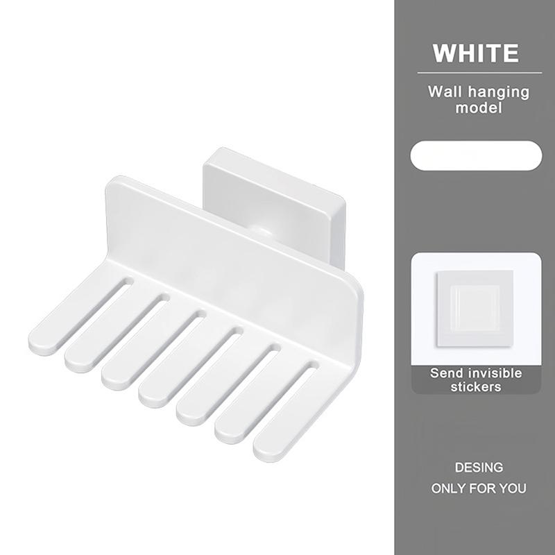 No Drilling Watch Band Storage Rack Wall Mounted Plastic Watchband Storage Shelf Space-Saving Watchband Organizer Holder