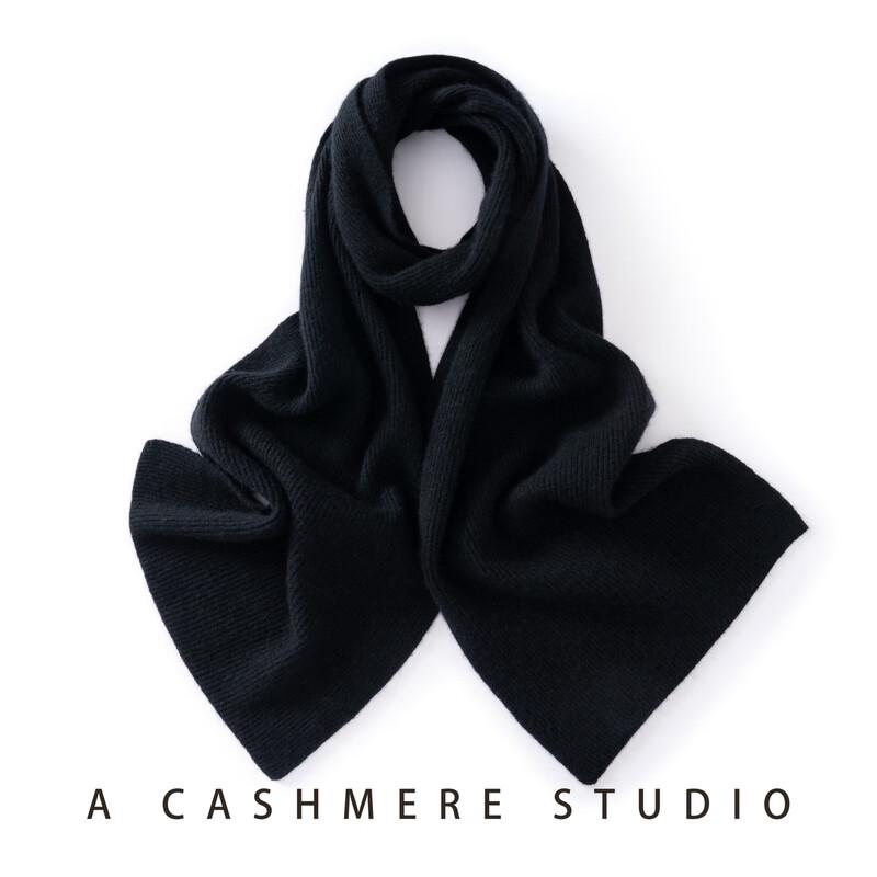 Unisex Cashmere Knitted Scarf