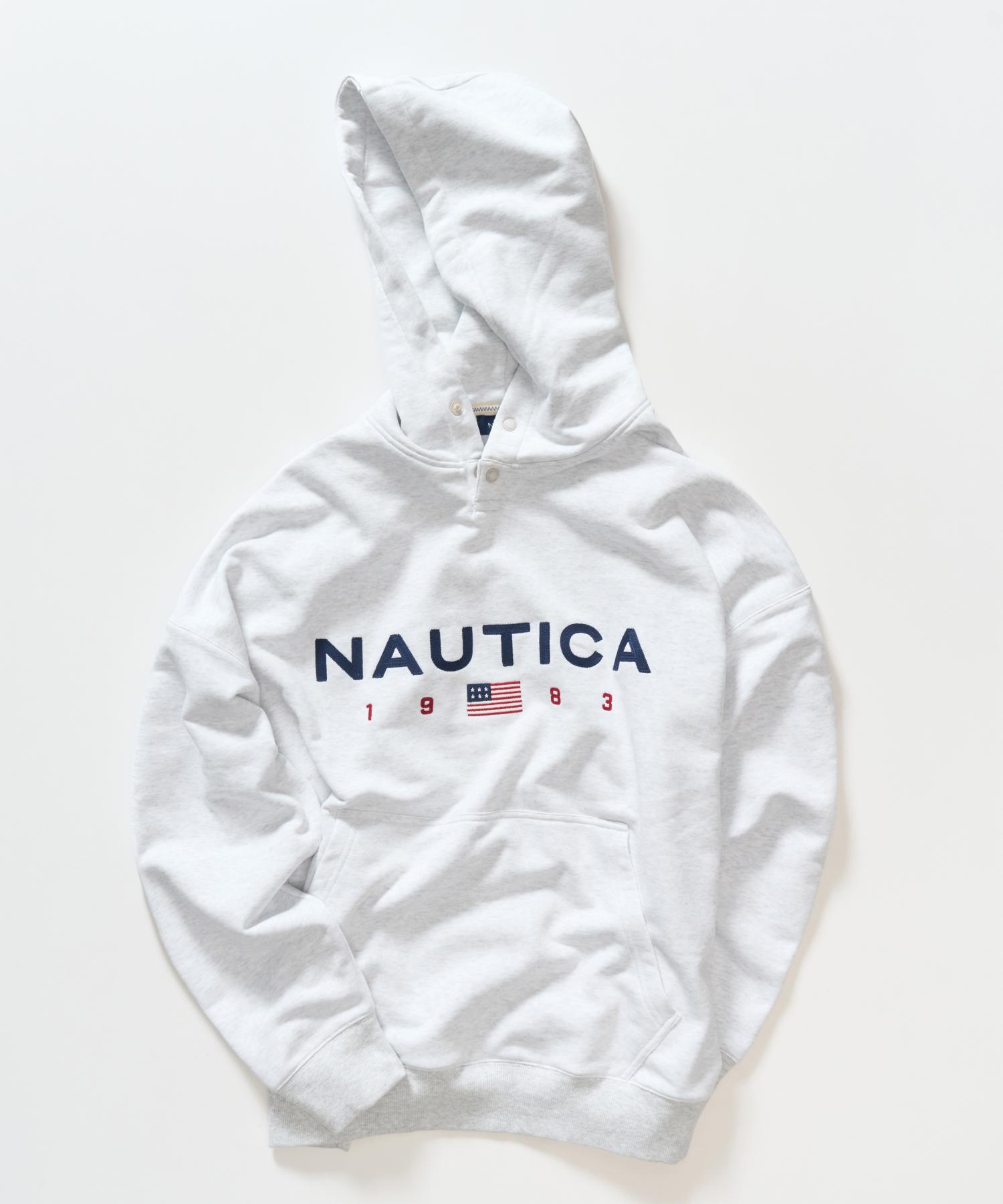 Notica 83 Flag Hoodie (L. Melange Grey) L