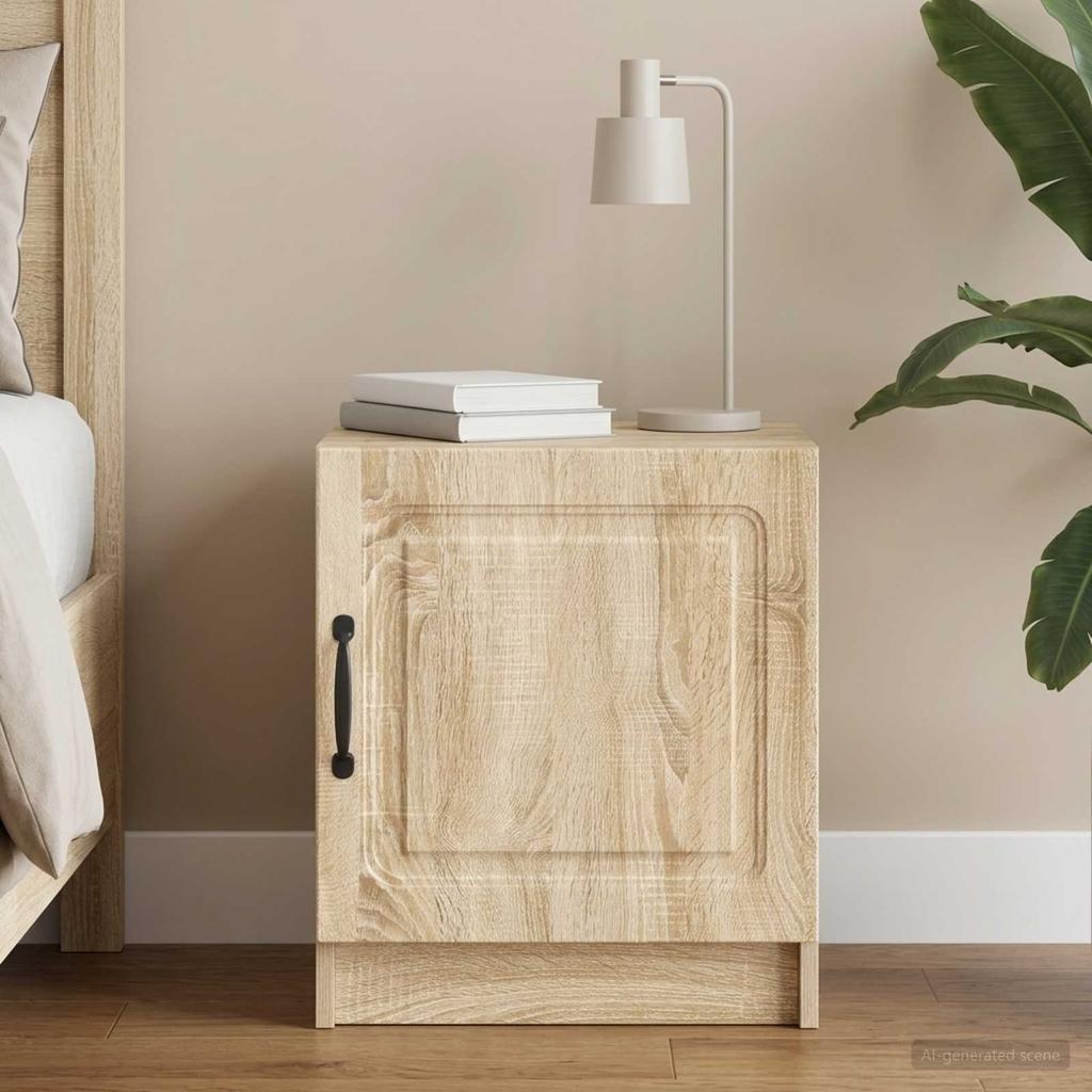 Nightstand Sonoma Oak 43 x 34.5 x 47 cm Particleboard