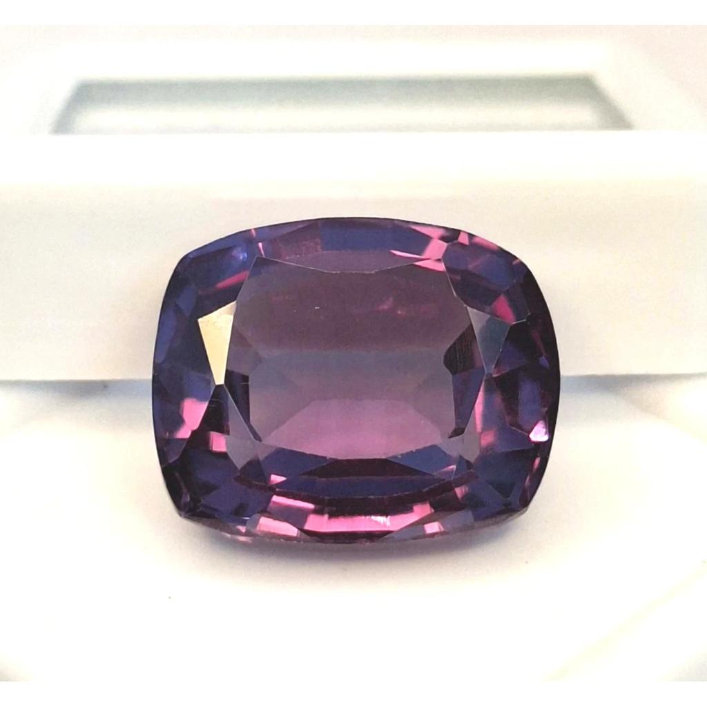 11-13 Ct Color Change Alexandrite Cushion Cut Stunning Certified Loose Gemstone