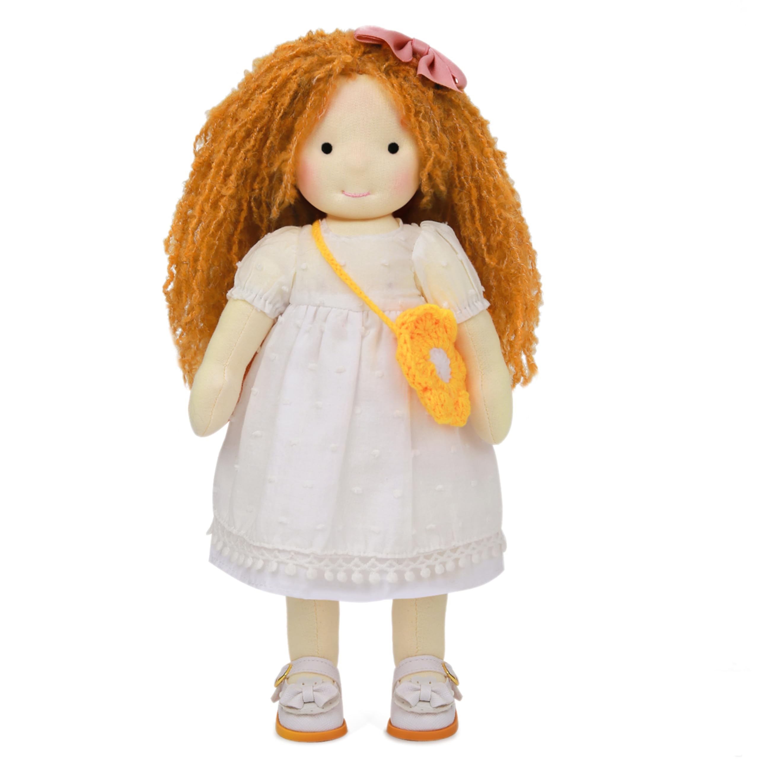 

BlissfulPixie Waldorf Handmade Fairy Doll Cute Plush Toy for Perfect for Kids Doll, - 30cm, Soft, Girls,