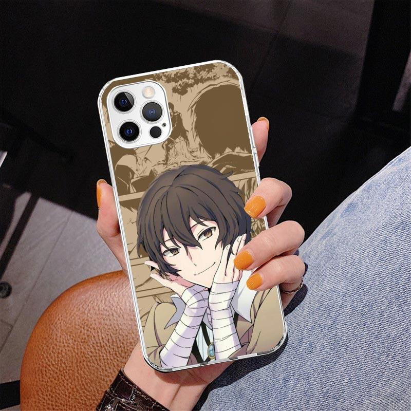 Bungo Stray Dogs Poster Anime Phone Case For iPhone 17 Air 16 Pro Max 16E 15 + 14 Plus 11 12 13 Mini 7 8 SE Gift Print Cover Fun