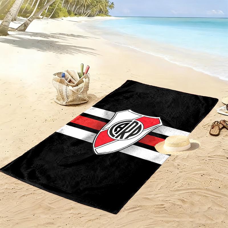 Telo da Spiaggia River Plate Stampato, Asciugatura Rapida Morbido Grande per Spiaggia Campeggio Nuoto