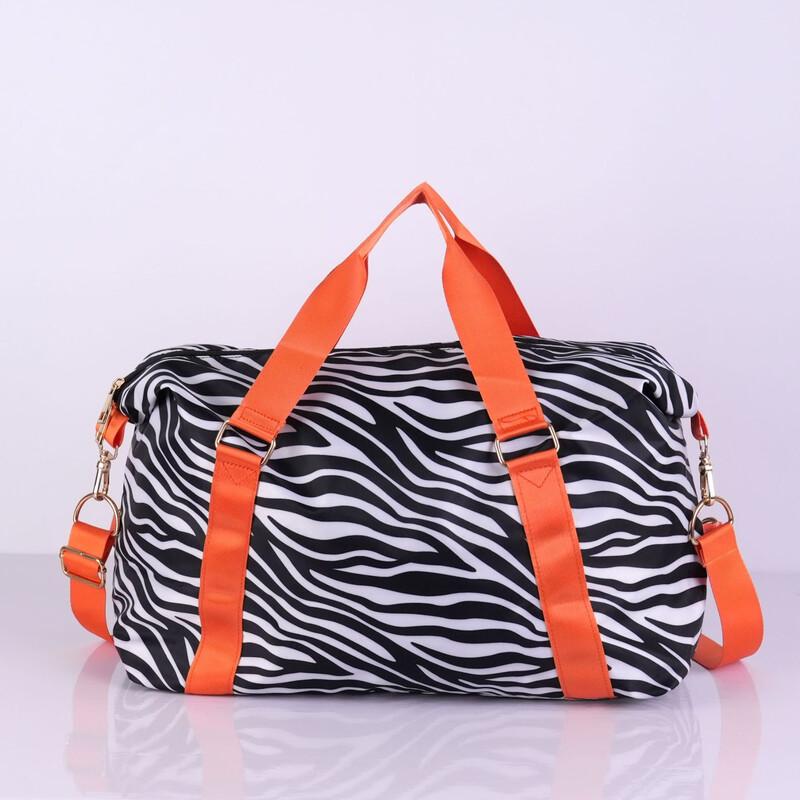 KANDEXS Cow Print Travel & Gym Bag