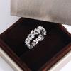 Exquisite Irregular Women's Zircon Ring Fashion Women's Ring Anniversary Gift  Diamond Ring Wedding Rings for Women