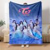 Twice Blanket Ultra-Soft Great for Office Couch Bed Four Seasons Multipurpose Warmthful Decor Ideal Gift For Birthday Valentine'S Day