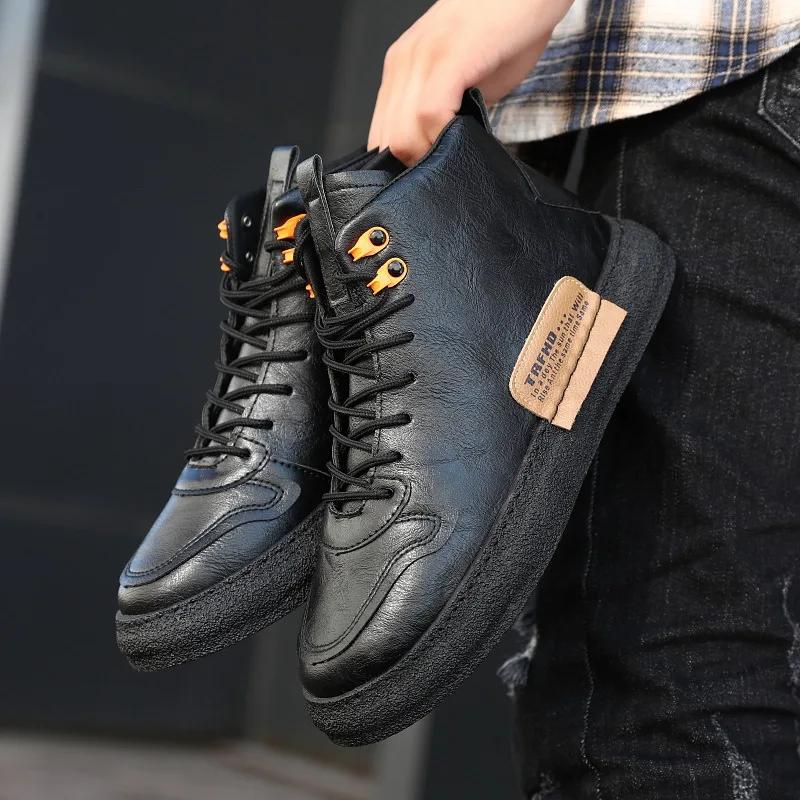 Модные мужские ботинки 1s — фото 5