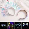 LED Light Up Headband with Color Change Flashing Headdress Fashion Hair Accessories