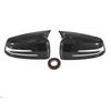 Carbon Fiber Side Horn Mirror Covers Cap For Mercedes W204 W212 W117 C E Class