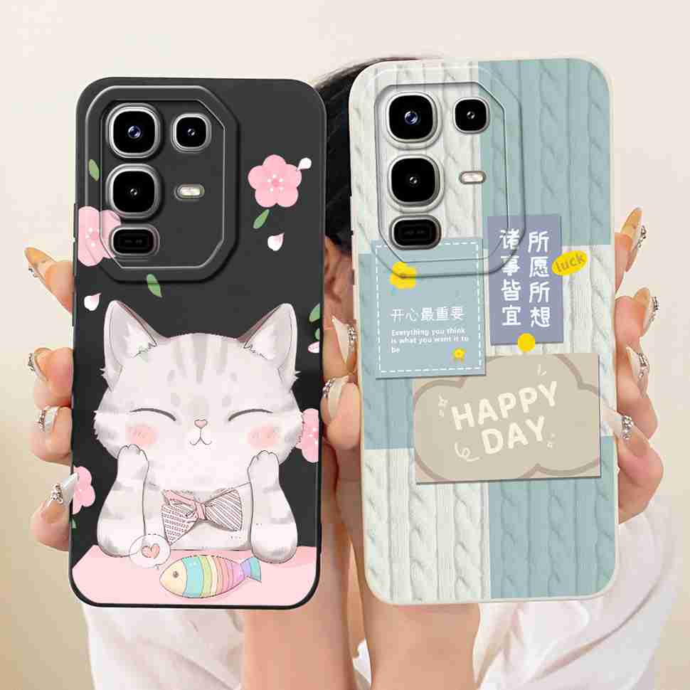 For Infinix Note 50 4G Casing Lovely Cat Rabbit Painted Covers Soft Silicone Phone Case For Infinix Note 50 Note50 4G Back Cover
