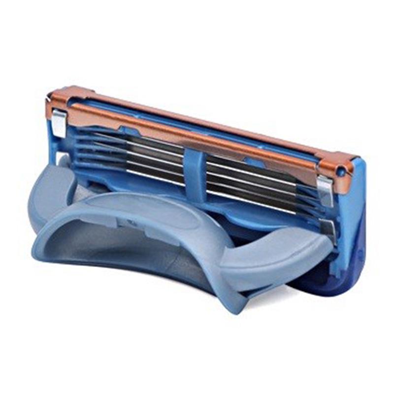 8pcs/lot Men's Shaving Razor Blades Men Shaving 3layers Blade Shaving Cassette