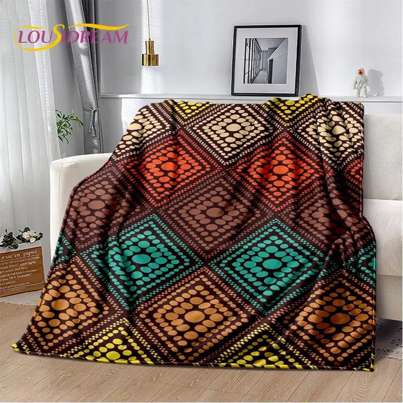 Bohemia Nordic Persia Series Soft Plush Blanket,Flannel Blanket Throw Blanket for Living Room Bedroom Bed Sofa Picnic Cover Kids