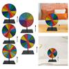 Tabletop Prize Turntable Set with Erasable Pen Props Learning Game Fortune Wheel