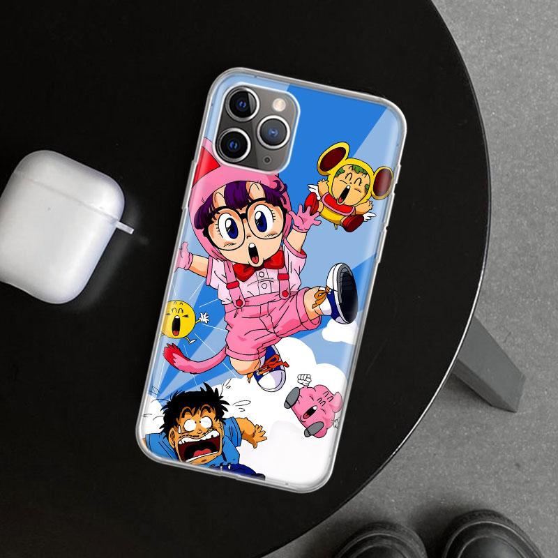 Arale Dr Slump Phone Case Cover for iPhone 11 12 13 Mini 14 15 Plus 16 Pro Max 17 Air 7 8 + SE Art Customized Fundas 11 12 13 Mi