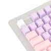 Keyboard Keycaps 108 Keys OEM Height Two Color Injection Molding Ergonomic   Mechanical Keyboard Keycaps