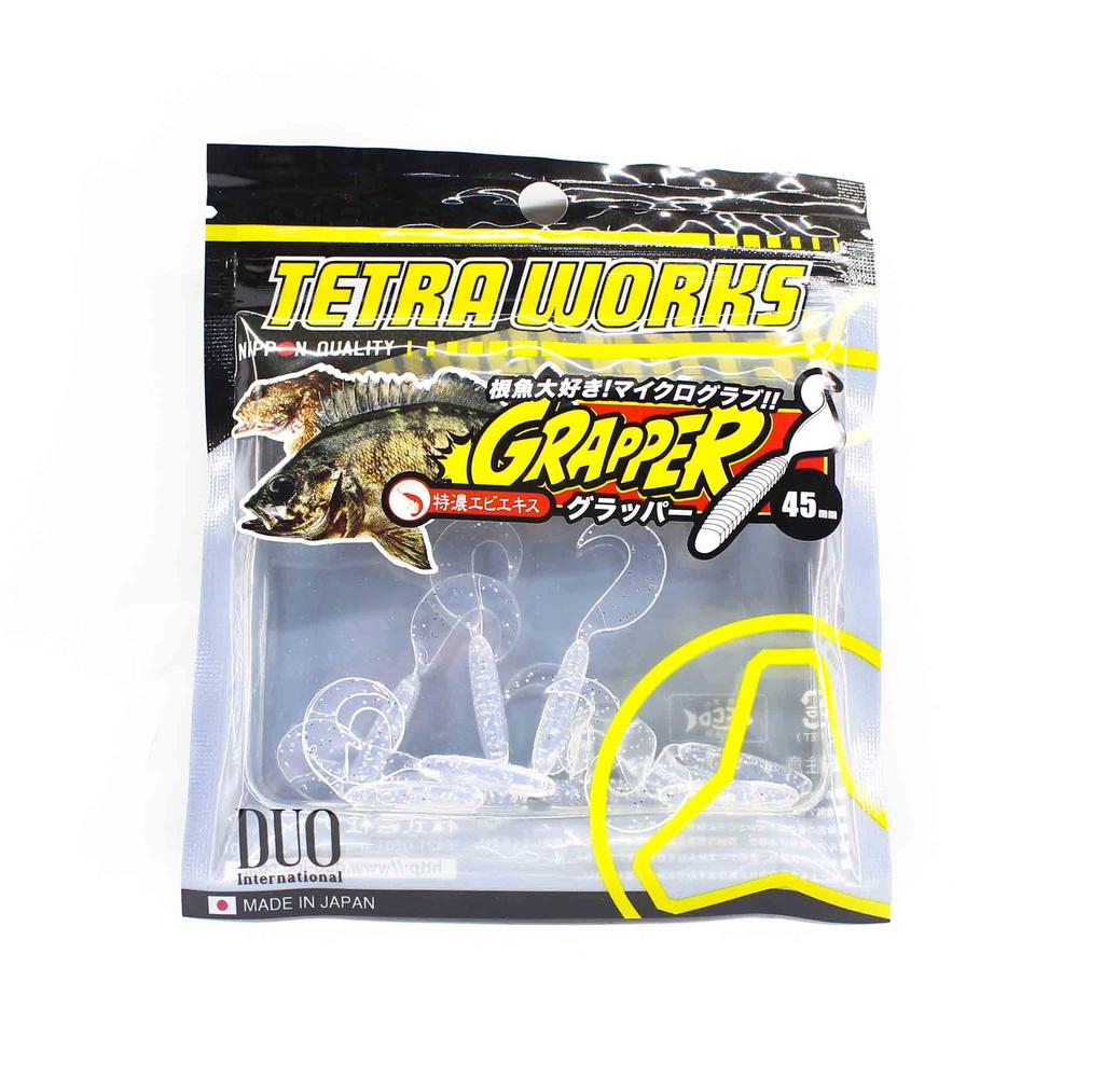 DUO Soft Lure Tetra Works Grapper 45mm 12 Per Pack S503 (1939)