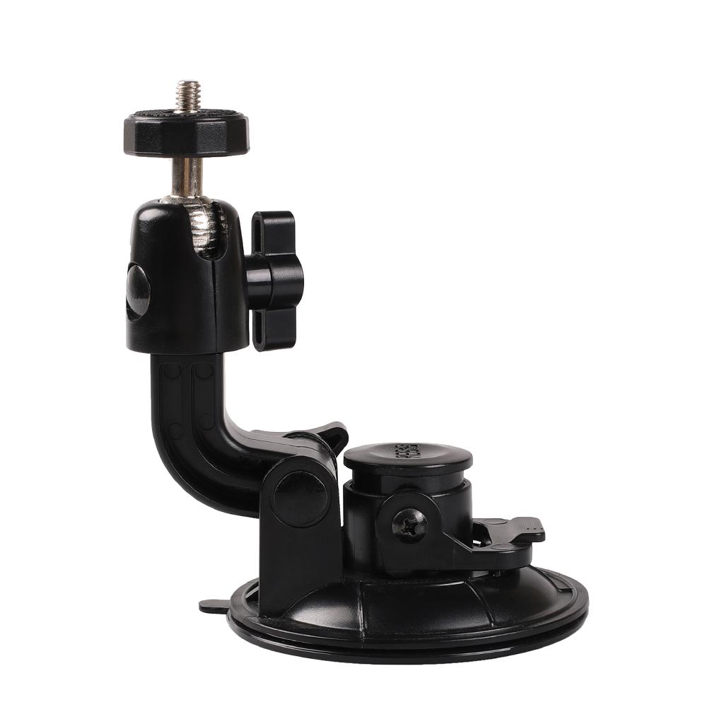 Car suction cup mount for attaching a camera and camera
