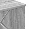 Bathroom Wall Mounted Cabinet Grey Sonoma 30 x 31.5 x 61 cm