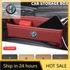Car Sticker For 159 147 Car Seat Gap Organizer Storage Box Leather Crevice Side Storage Pocket For Alfa Romeo 4C 159 Abc012