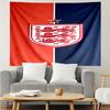England Football Crest Printed Printed Tapestry, for Bedroom,Livingroom, dormitory, Large Wall Decor, Fabric Decor Fan Birthday Gifts