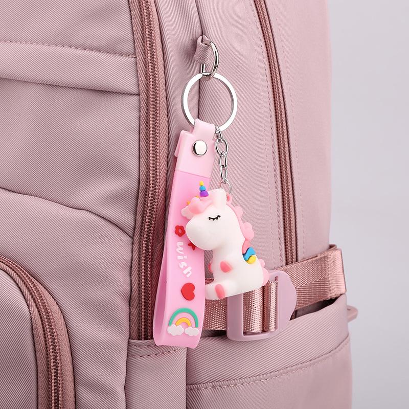 New large-capacity middle and high school student schoolbag women's high-end nylon casual backpack multi-layer travel bag