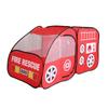 Fire Truck Play Tent For Kids Foldable Pop Up Play Tent With Siren Button Birthday Christmas Gifts For Boys Girls