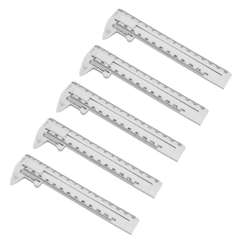 Plastic Vernier Caliper for Jewelry Diameter Thickness Measurement 0-150mm 0-180mm Measuring Instrument Tool Micrometer