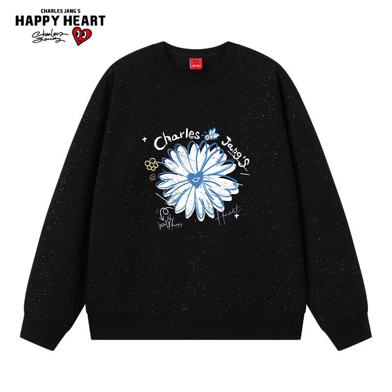 

Charles Heart Daisy Print Unisex Crewneck Sweatshirt S