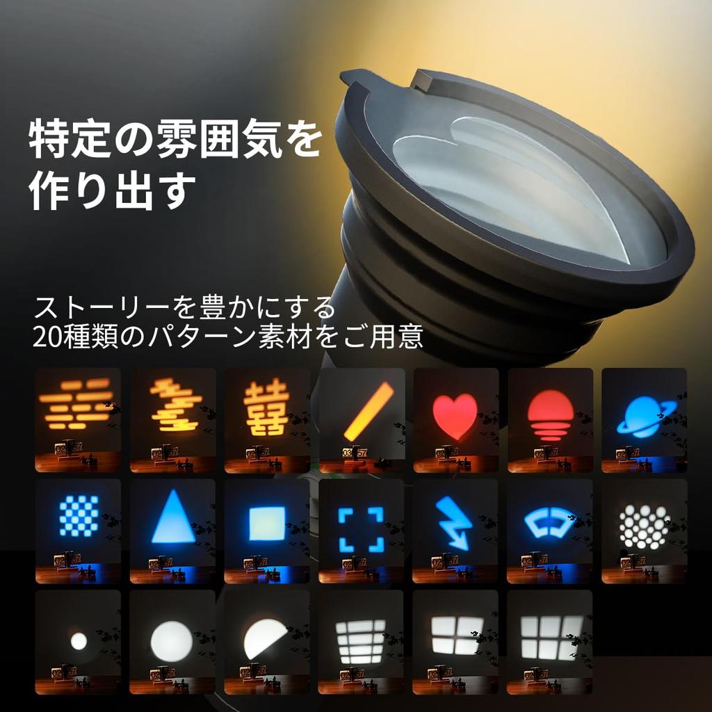 SmallRig LED Fotografie 7500mAh Aluminiumlegierung Muster Atmosphäre Wiederaufladbares Video Fülllicht 20 Muster Handheld Fotografie Beleuchtung Einstellbar Kompakt