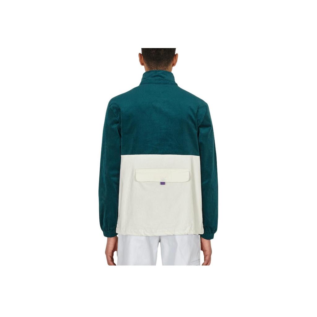 Puma Embroidered Logo Zip-Up Stand Collar Jacket Men Jackets Green 532436-40