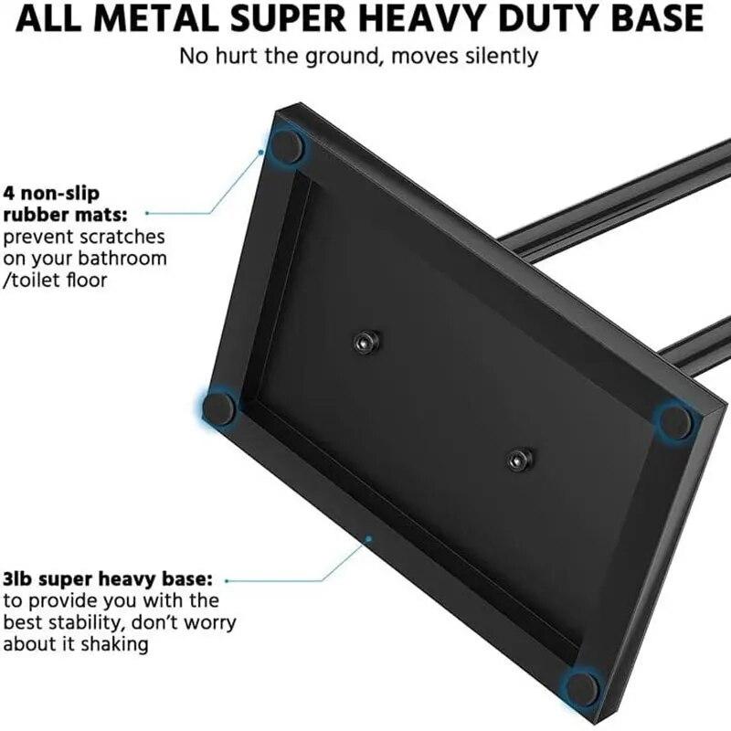 YIDOUJIN Porte-Papier Hygiénique Sans Perforation Porte-Papier Hygiénique En Acier Inoxydable