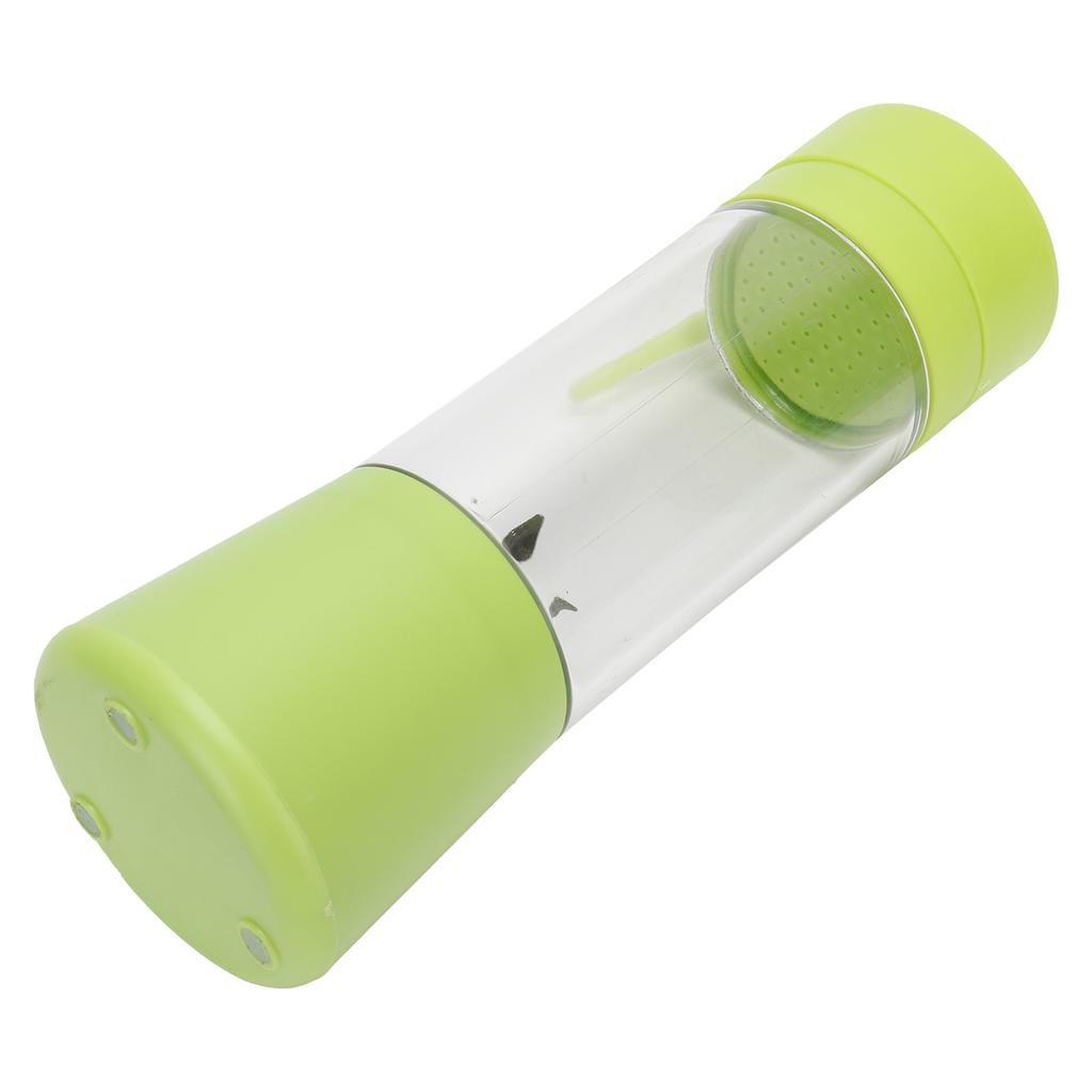 380ml Portable Electric Juicer Automatic Fruit Juice Maker Blender USB Charging for Home Green