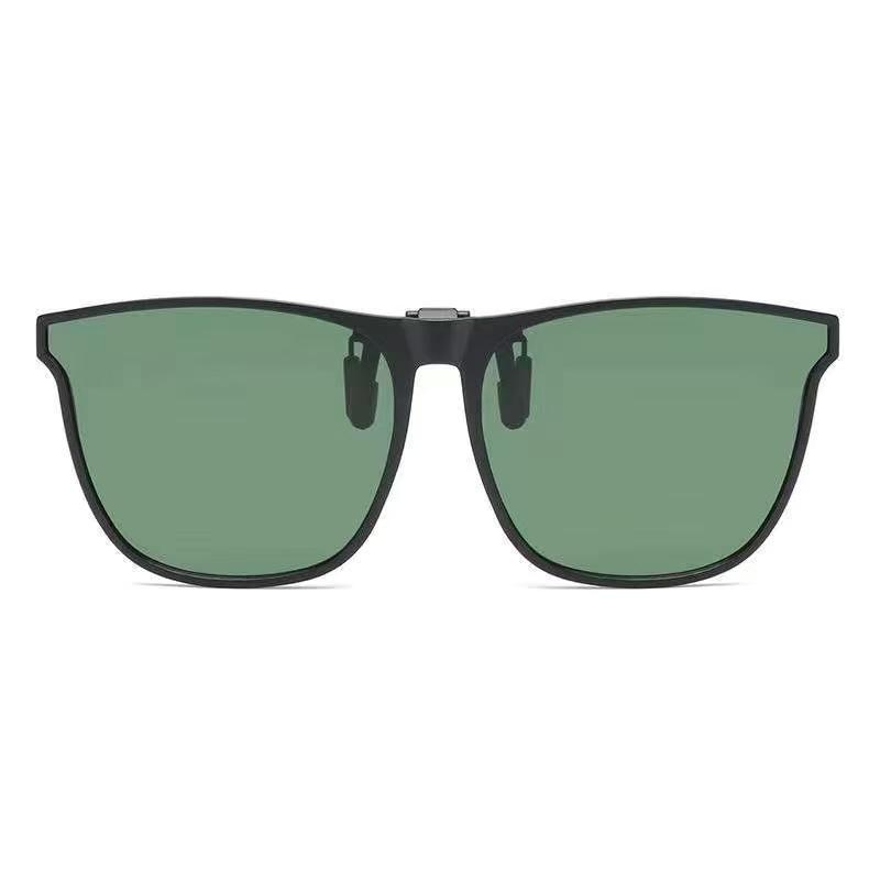 GM 2024 Flip-Up Polarized Sunglasses: Anti-UV Myopia Clip-On for Men & Women – Perfect for Driving & Fishing