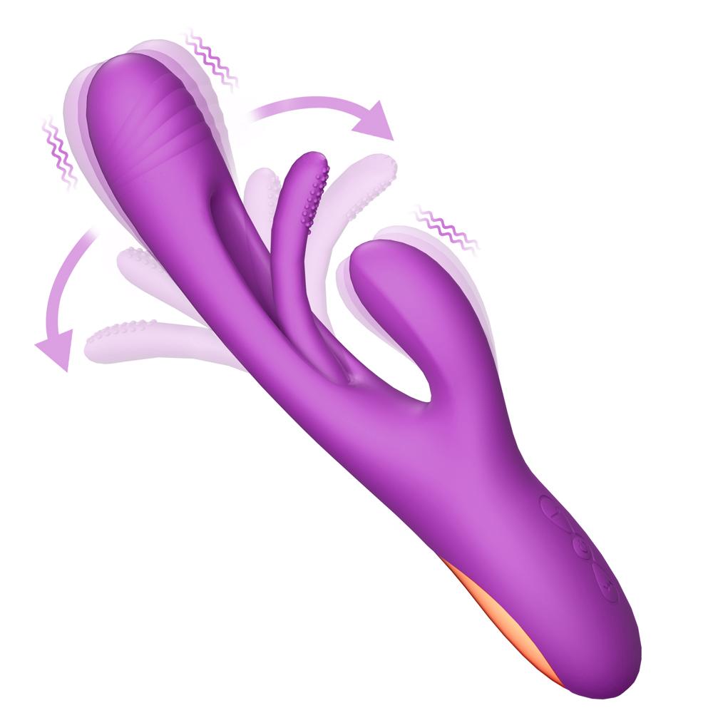 Powerful Tapping Flapping G Spot Vibrator Clit Clitoris Stimulator Massager 3 Motors Dildo Sex Toys For Women Adult Products 18+