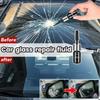 DIY Automotive Windshield Repair Kit Nano Fluid Filler Repairs Chips Cracks Star Shaped Crack