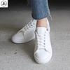 [ASLIT] White Lace-up Platform Sneakers 3cm Height-Increasing Flats