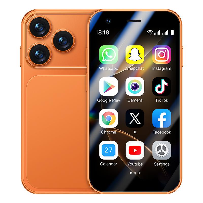 A17 Mini 3G Smartphone 3.0inches MTK 2GB RAM 16GB ROM 2MP HD Camera Dual SIM High Quality Android 8.1 Mobile Phone with Face Recognition