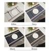 Set of 4 PVC Placemat for Dining Table Mat Set Linens Place Mat Accessories Cup Wine Decorative Mat Placemats for Table
