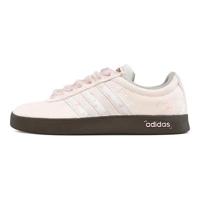 VL COURT 2.0 Peach Spry Lightweight Low Top Skateboard Shoes Unisex White Pink JS3003(Team920-)