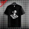 Unisex  Unisexs Funny Get In Loser Ufo Graphic Tshirt Pure Cotton Short Sleeve Fashion Humor Style Tee Casual Streetwear